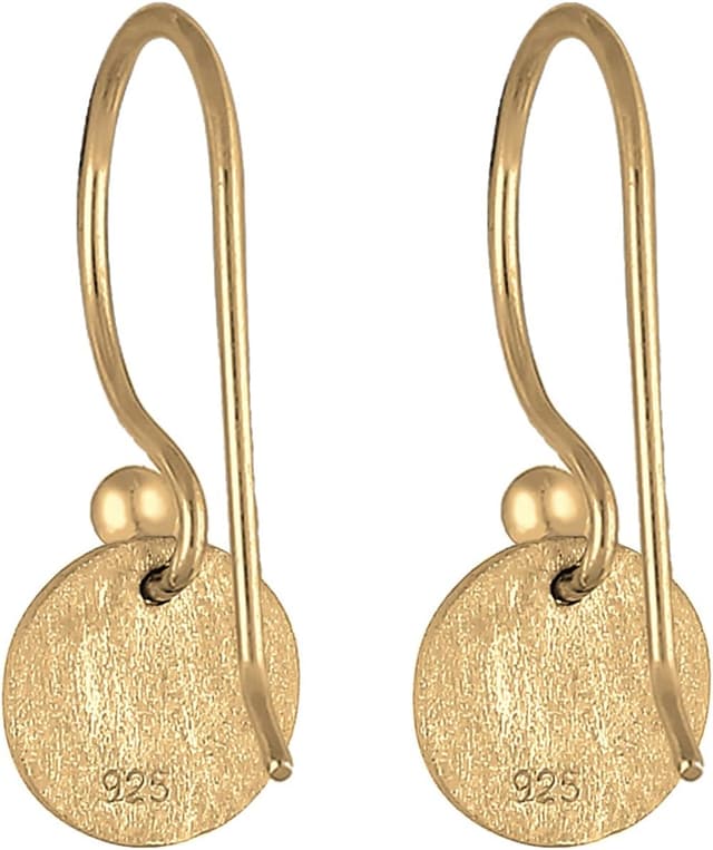 Thumbnail 4 de Elli Ohrringe Geo Plättchen 925 Silber minimal