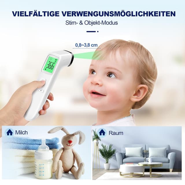 Detalle 1 de Viproud Kontaktloses Stirnthermometer