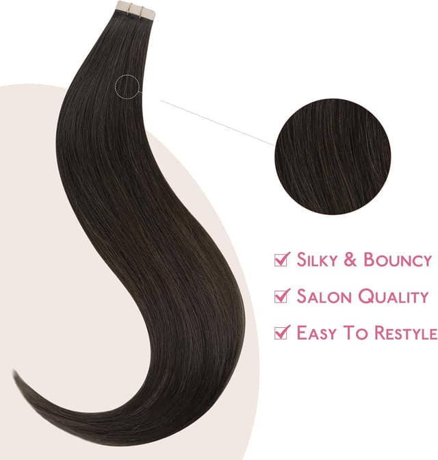 Detalle 2 de WENNALIFE Extension capelli Remy 10pz