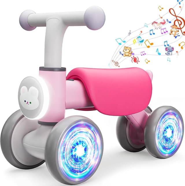 Detalle de Toddler Toys Balance Bike 4-Wheel Light Music