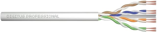 Detalle 2 de Assmann DIGITUS Professional Bulkkabel 305 m UTP CAT 6, halogenfrei – Graues Netzwerkkabel