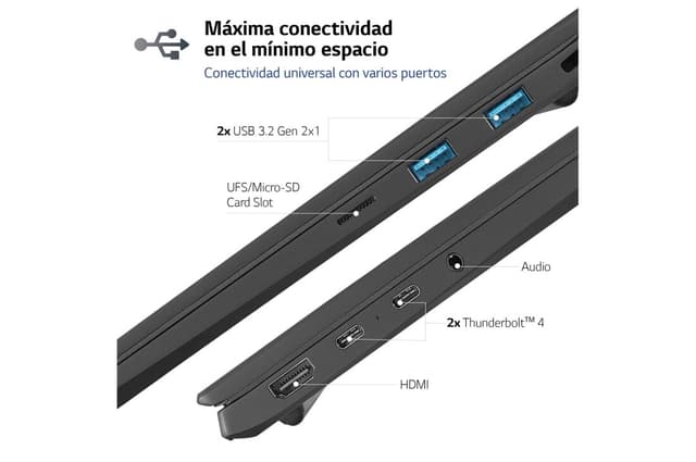 Thumbnail 5 de LG gram 16Z90R i7, 32 GB, 1 TB SSD, RTX 3050