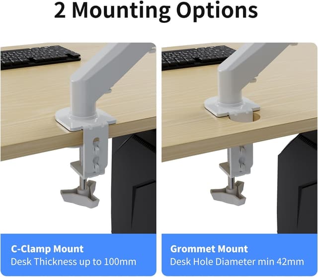 Thumbnail 6 de SUPTEK supporto monitor VESA 75/100