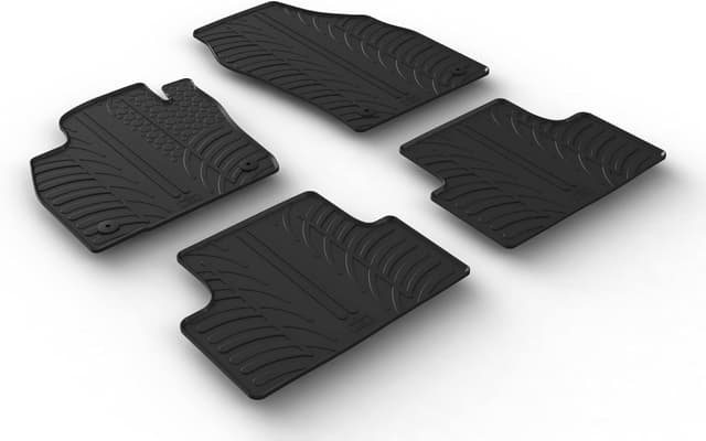 Imagen de Gledring Tapis caoutchouc VW T‑Roc 4 pièces en OfertitasTOP