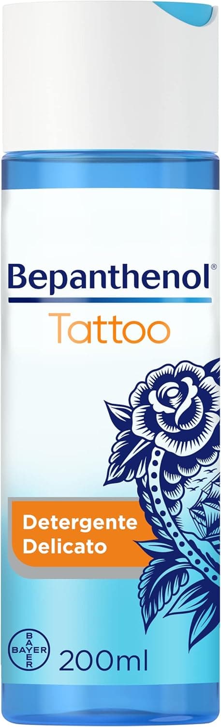 Imagen de Bepanthenol Tattoo Detergente Delicato 200 ml en OfertitasTOP