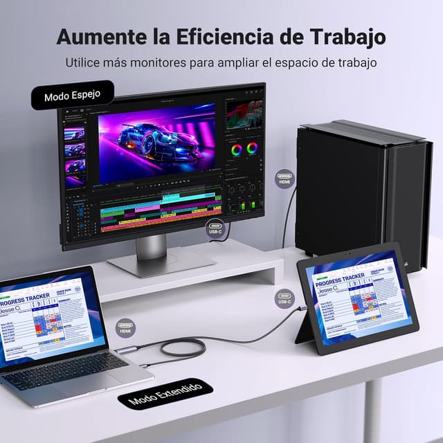 Thumbnail 4 de UGREEN Adaptador USB C a HDMI 4K 60Hz 📺