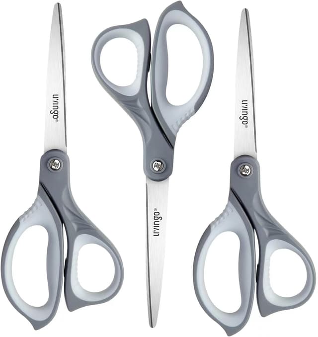 Thumbnail 6 de LIVINGO Crafting Scissors 8.5" ergonomic comfort grip ✂