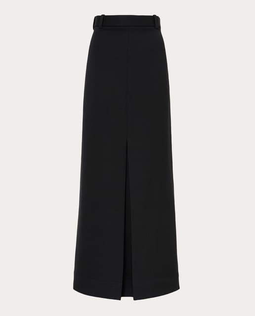 Imagen de Victoria Beckham Falda larga de lana🎀 en OfertitasTOP