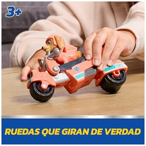 Detalle de Paw Patrol Patrulla Canina Pack Moto de Rescate y Figura Liberty (3 años +)