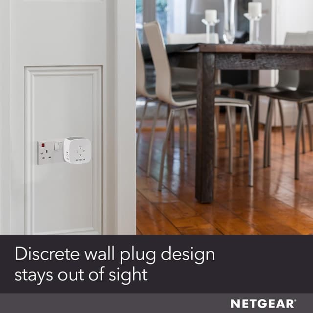 Detalle 1 de NETGEAR EX3110 WiFi extender 300 Mbps