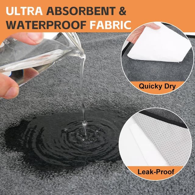 Detalle de ULIGOTA washable dog pee pad 165x121cm