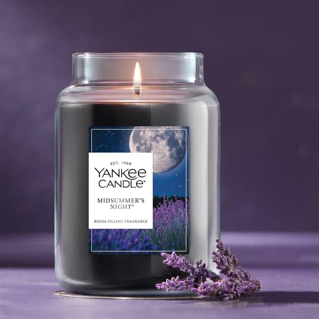 Thumbnail 3 de Yankee Candle Mid Summer's Night 22oz Jar 🕯