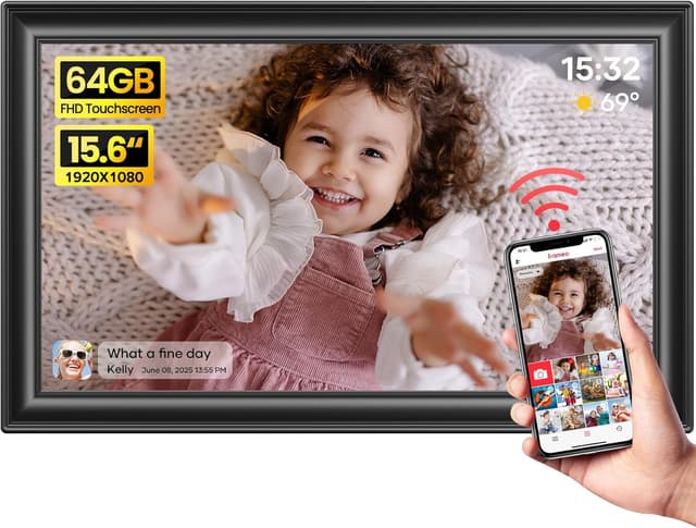 Imagen de 64GB Frameo 15.6" Digital Picture Frame en OfertitasTOP