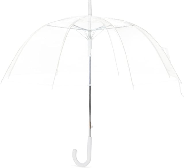 Detalle de Amazon Basics Parapluie bulle octogonale transparent