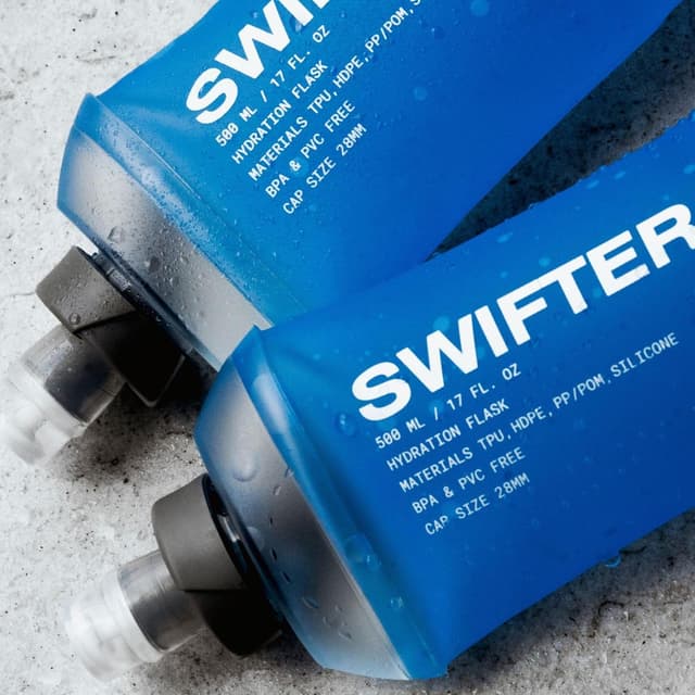 Detalle de SWIFTER 2x Soft Flask 500ml collapsible running bottle