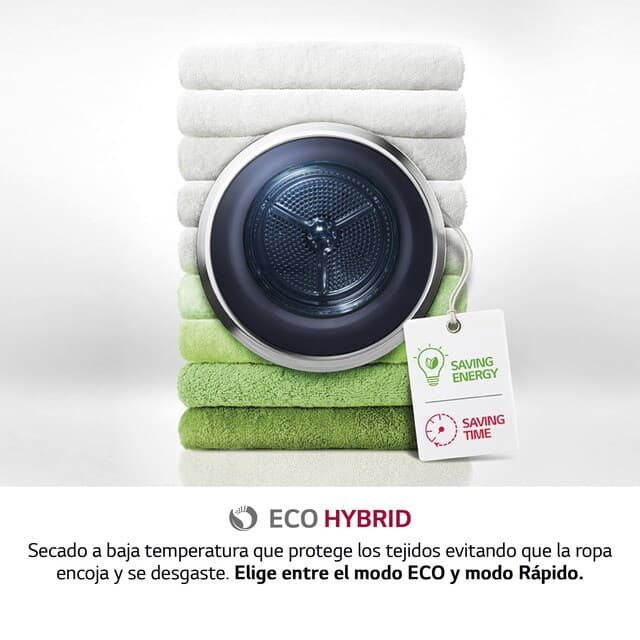 Detalle 2 de LG RH10V9AV2WR secadora 10 kg condensación inverter