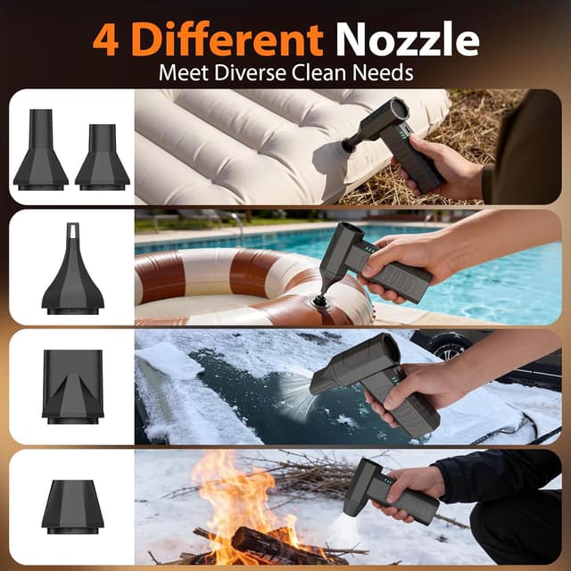 Thumbnail 4 de Charmarni Electric Air Duster 51,000 RPM Cordless