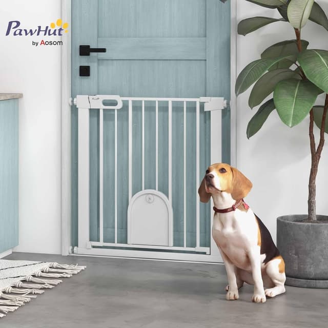 Thumbnail 1 de PawHut Barrière de sécurité 76 cm