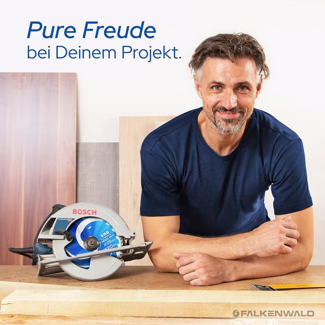 Thumbnail 6 de FALKENWALD Akku Sägeblatt 165x20 Holz