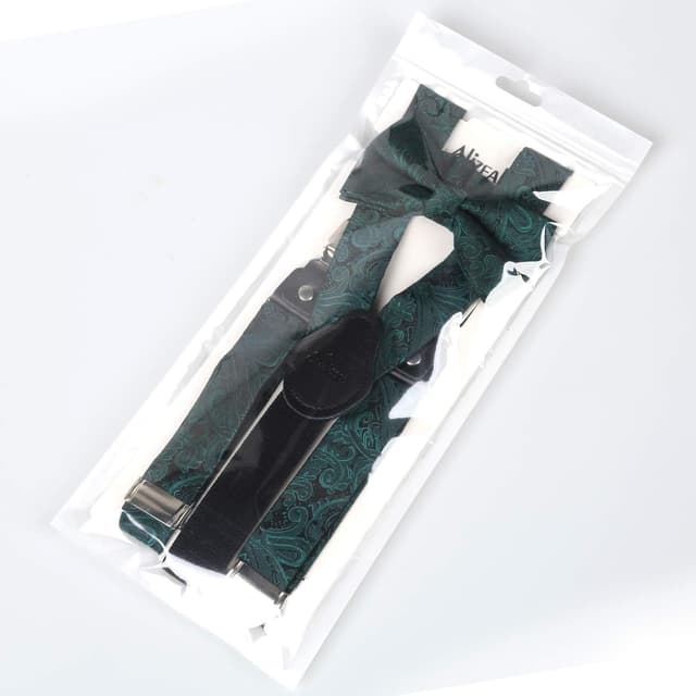 Detalle 2 de Alizeal Boys bow tie set 87 cm