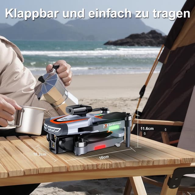 Thumbnail 6 de Drohne mit Kamera 4K 2 Akkus