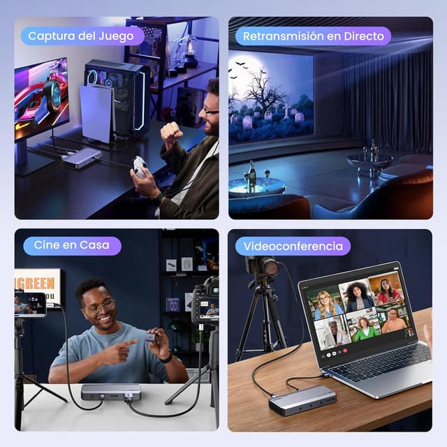 Thumbnail 6 de UGREEN Captura Video HDMI 4K60Hz para Streaming 🎮