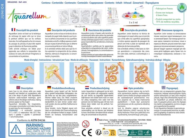 Thumbnail 1 de Draghi Set Creativo per Pittura e Giochi