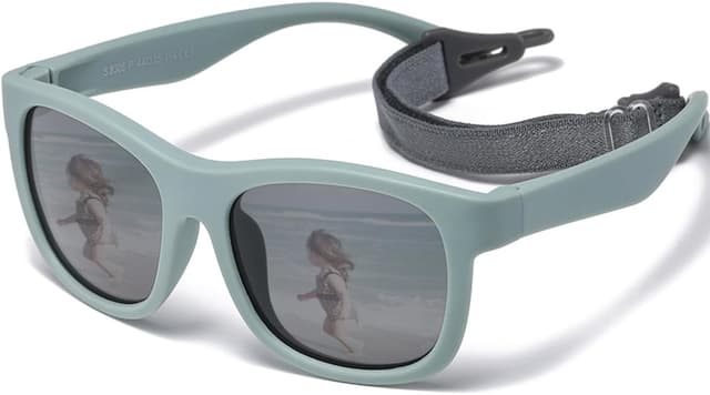 Detalle de Musivon Kinder-Sonnenbrille UV400 6 bis 2,5 Jahre