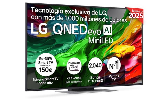 Detalle de LG QNED evo AI QNED87 55 pulgadas