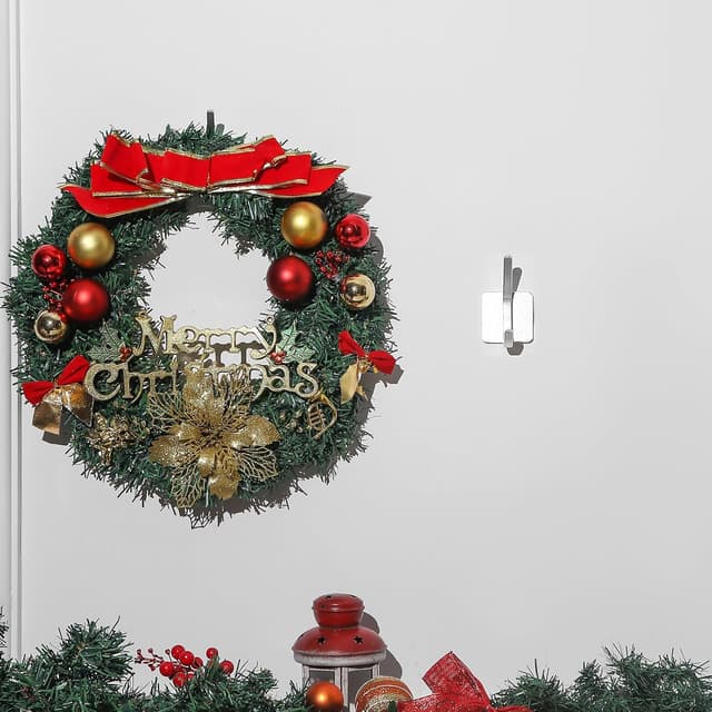 Thumbnail 6 de Paoli Heavy Duty Adhesive Hooks (Black, 4-Pack) — Self-Adhesive Wall Hooks for Home, Schools, and Offices