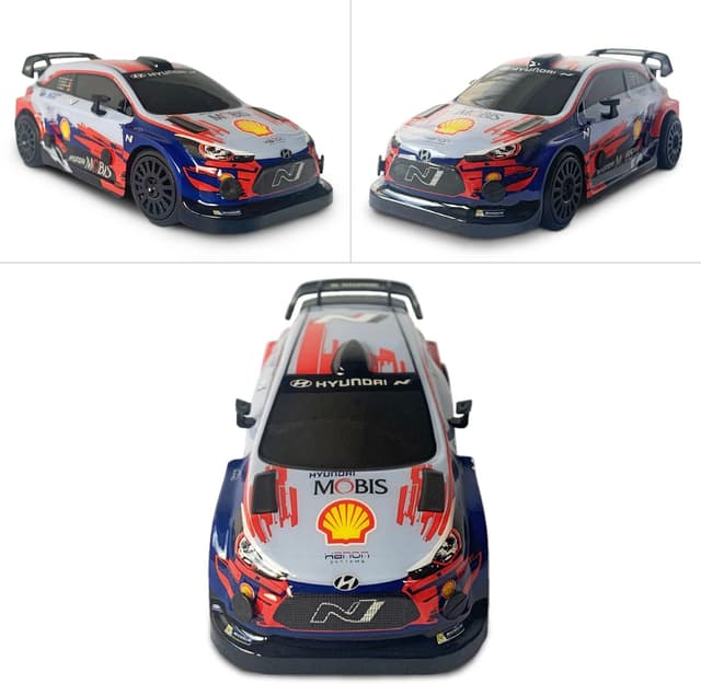 Detalle 2 de Mondo Motors 63669 Hyundai i20 WRC télécommandée 1:28, jusqu’à 8 km/h