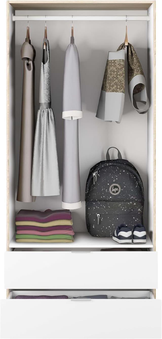 Thumbnail 3 de Habitdesign Armario 2 Puertas 2 Cajones 81x180