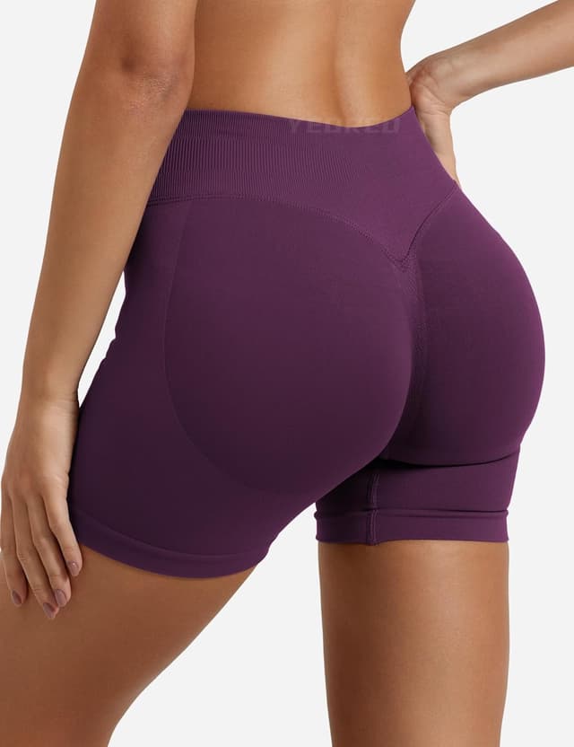 Detalle de YEOREO Sportshorts Damen Seamless mit 4,5 Zoll