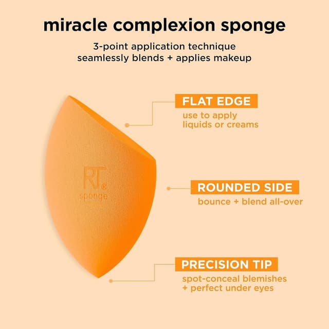 Thumbnail 5 de Real Techniques Miracle Complexion Makeup Sponge 4 💄