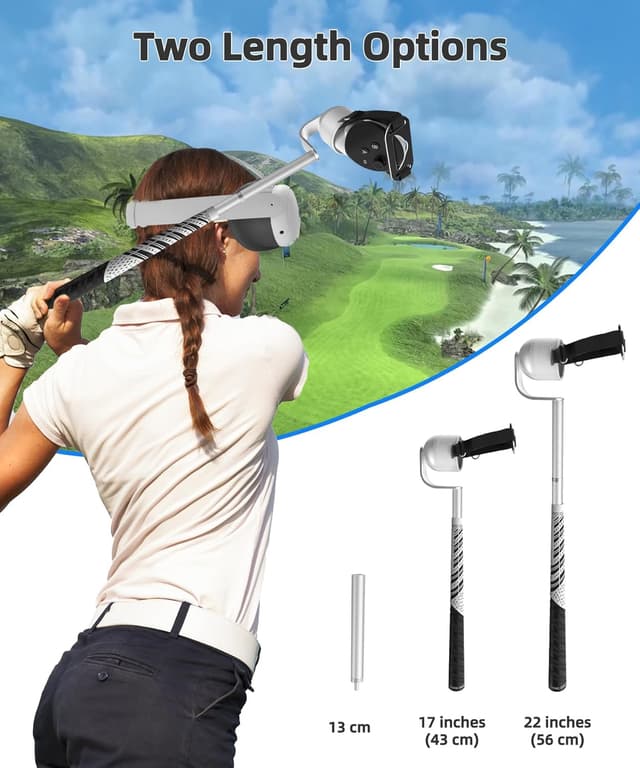 Thumbnail 2 de BRICOK VR Golf Club Attachment 90° for Quest 3