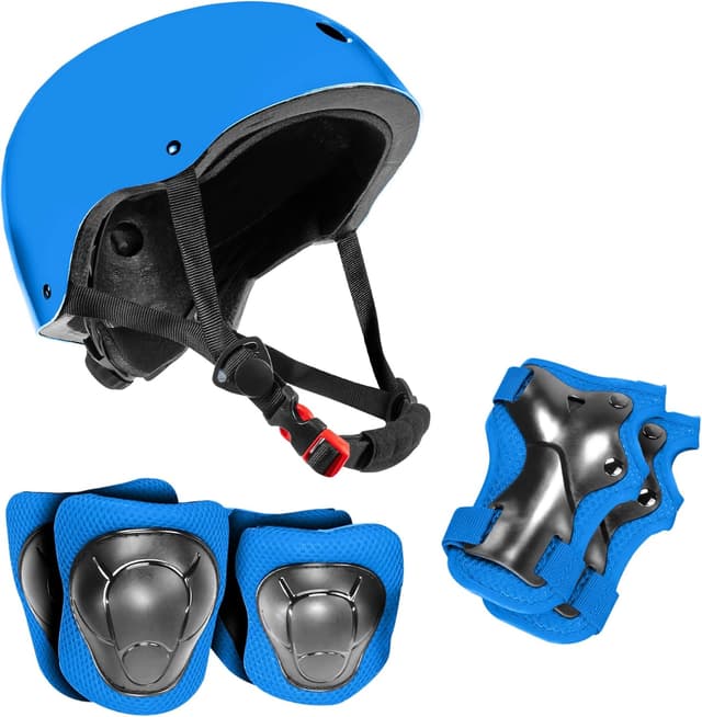 Detalle de Niftii Kids Helmet with Pads – Adjustable multi-sport safety set for ages 3–15