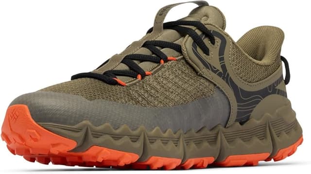 Detalle 2 de Columbia Voyager FLX Hombre 43 EU, verde piedra y naranja