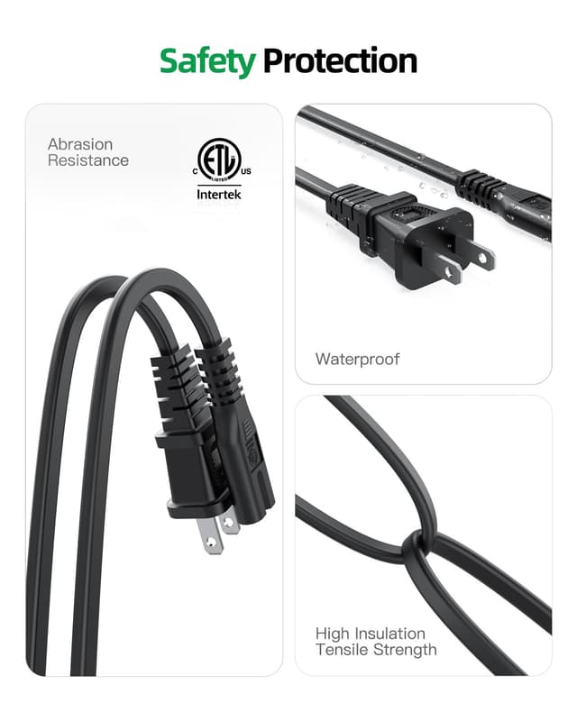 Thumbnail 4 de Superer AC Power Cord C7 for PlayStation 5