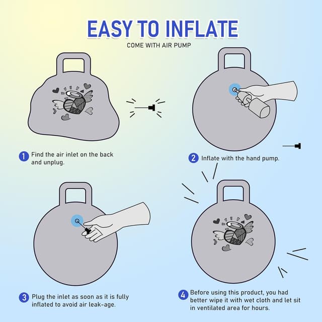 Thumbnail 5 de U&C Planet Space Hopper 18 Inch Space Hopper Ball