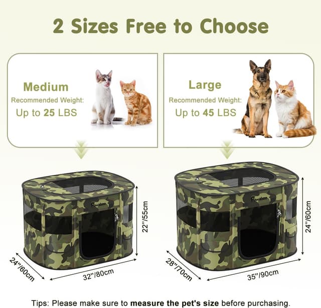 Thumbnail 1 de Dog Playpen Portable Pet Pen 600D Oxford