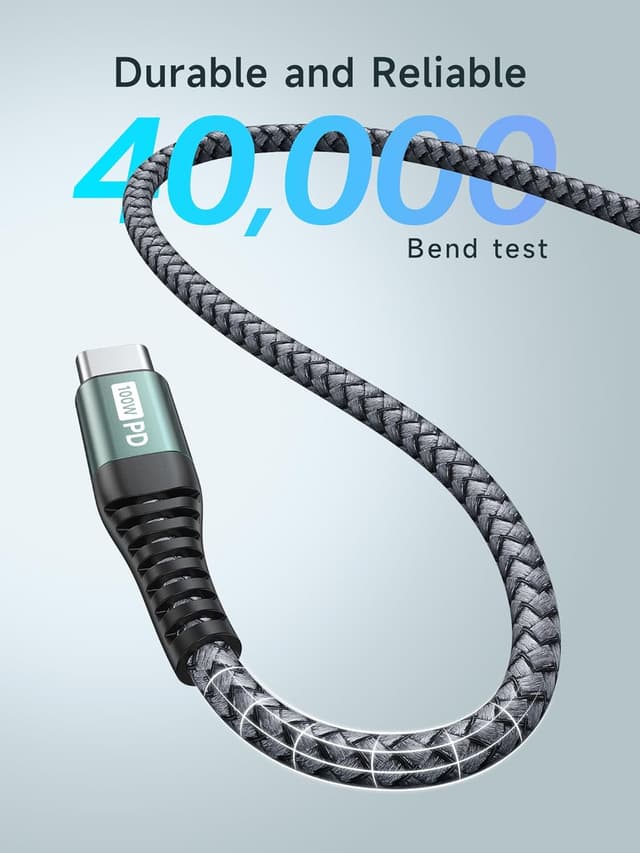 Thumbnail 3 de ZKAPOR Cavo USB C USB C 100W 2m