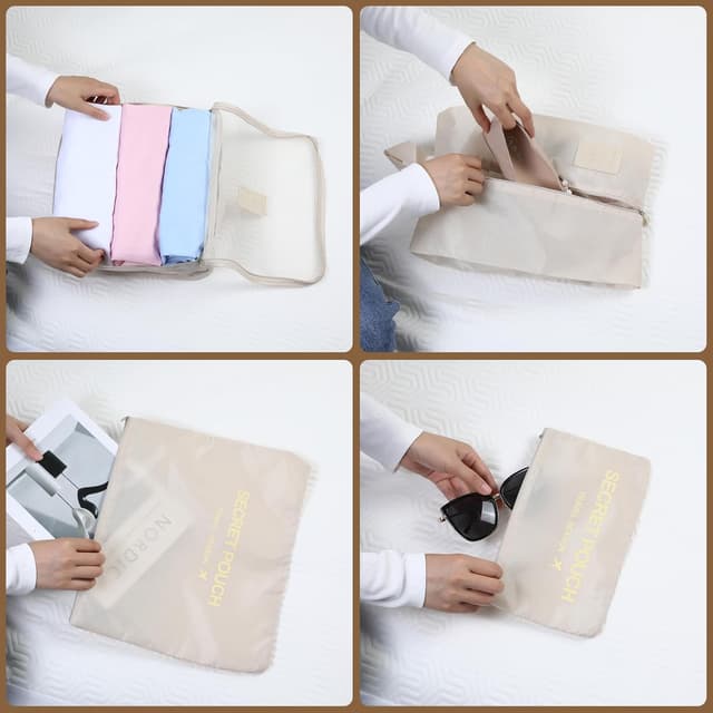 Thumbnail 2 de Romon Organizer Valigia Viaggio 7 pezzi