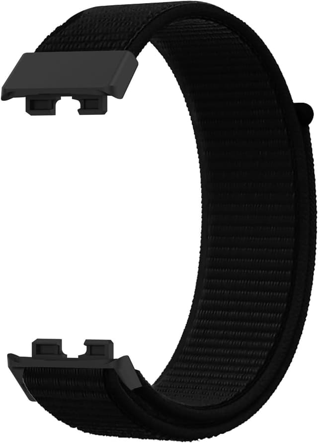 Detalle 2 de Panda Bobo Nylon Strap for Huawei Band 10 / 9 / 8 (adjustable sport loop replacement)