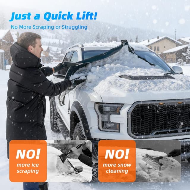 Thumbnail 2 de DooGooCoo 700D Windshield Snow Cover for Cars