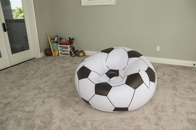 Thumbnail 12 de Bestway 75010 - Puff Inflable Balón de Fútbol