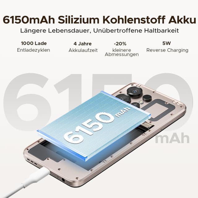 Thumbnail 4 de DOOGEE Note 56X Smartphone 6150mAh