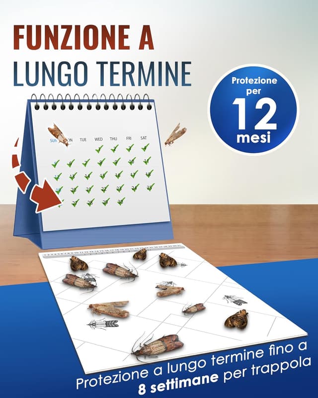 Thumbnail 3 de PIC Trappola per tarme Alimentari 8 settimane 🪰