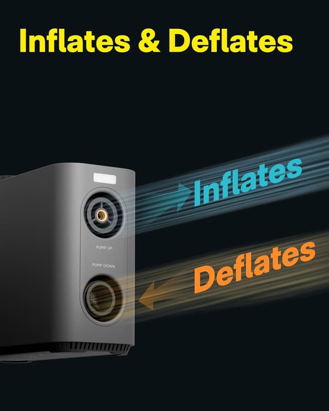 Thumbnail 2 de HOTO Air Pump Master 3x2500mAh portable inflator