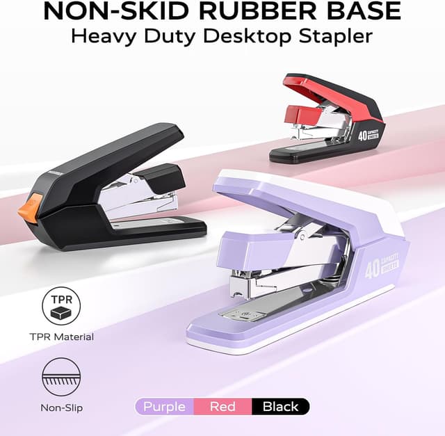 Thumbnail 6 de Effortless heavy duty desktop stapler 40 sheet