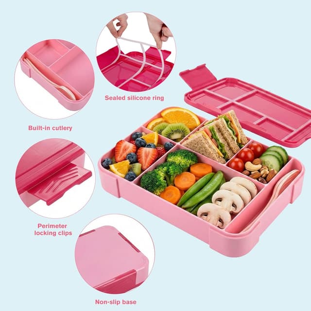 Thumbnail 3 de Carehabi Fiambrera Bento Box 6 Compartimentos